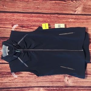 Tangerine Activewear Women's M Dark Grey Sport Stretch Active Vest - NEW